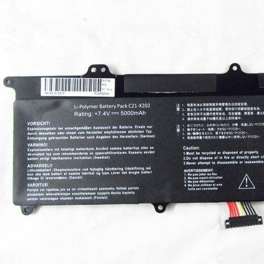 Pin Tương Thích Cho Laptop Asus X202 - Hàng Nhập Khẩu New Seal TEEMO PC TEBAT1028