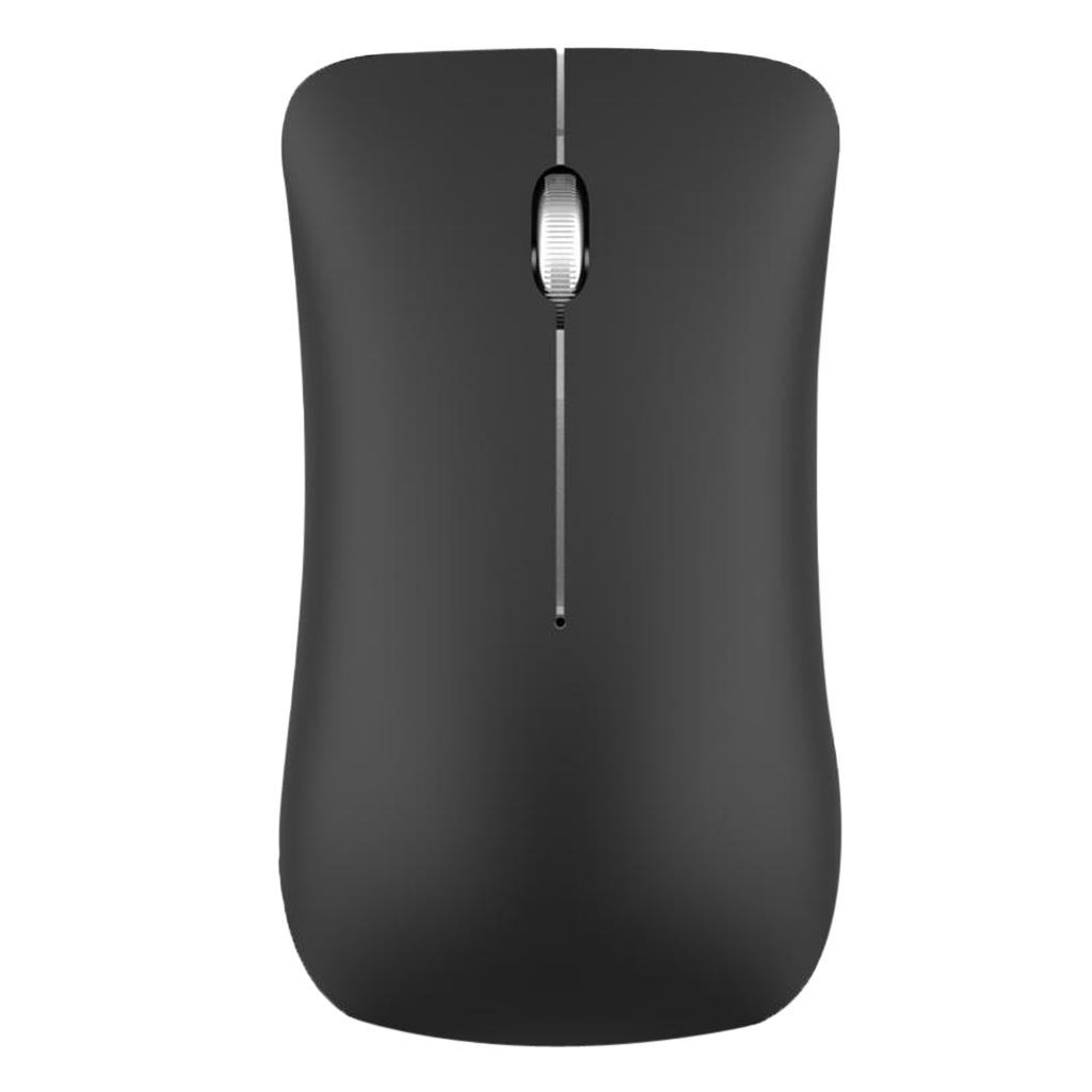 2.4G Rechargeable Wireless Mouse W/ USB Receiver Fashion Metal Office Mice