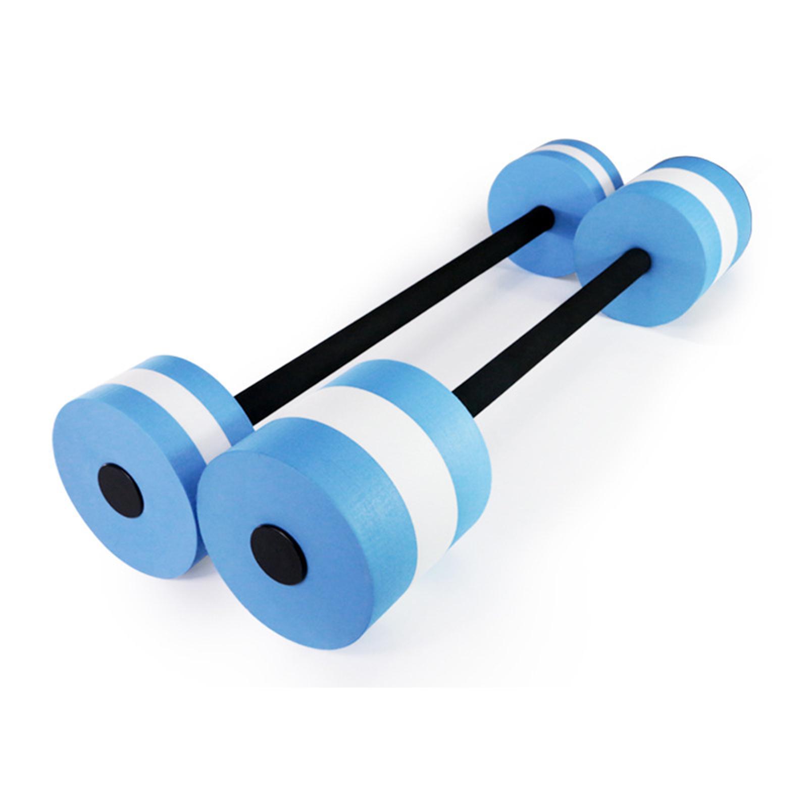 Water Dumbbells Water Aerobics Weights Aquatic Exercise Dumbbells ,Durable EVA Aquatic Swim Barbell for Men Women Water Sports Swimming