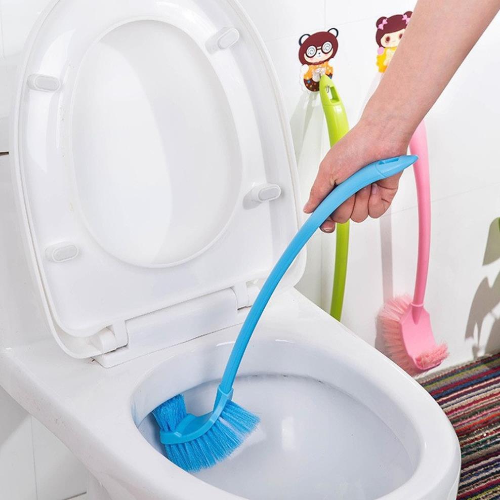 Chổi Cọ Nhà Vệ SInh 2 Đầu Tiện Ích - Đánh Bay Mọi Vết Bẩn