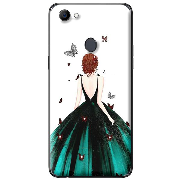 Ốp lưng cho Oppo F7 mẫu công chúa 2  - Hàng chính hãng