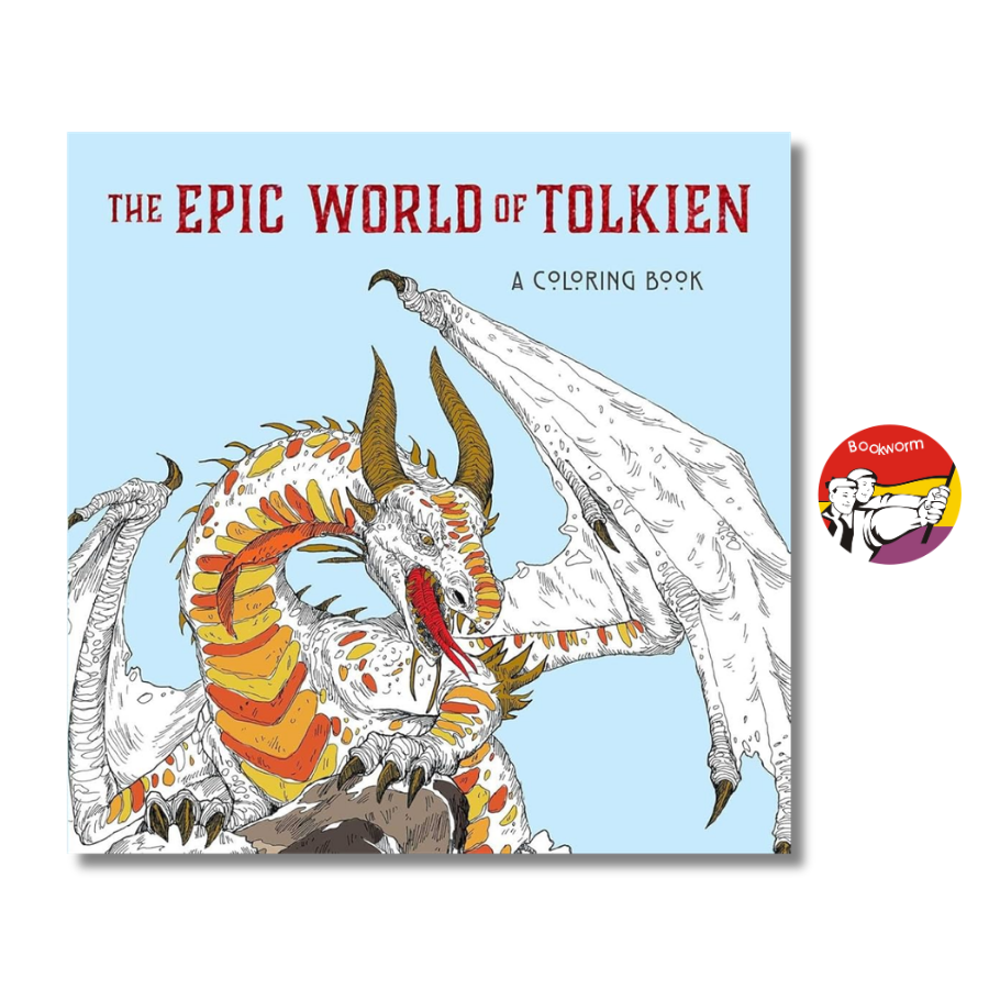Sách - The Epic World of Tolkien: Coloring Book | Art / Sách Tô màu / Ngoại văn Nhập khẩu UK