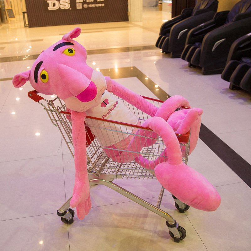 Gấu Bông Báo Hồng Pink Panther Dễ Thương (55cm---&gt;1m5) Hàng Xịn Cao Cấp, An Toàn Cho Người Sử Dụng