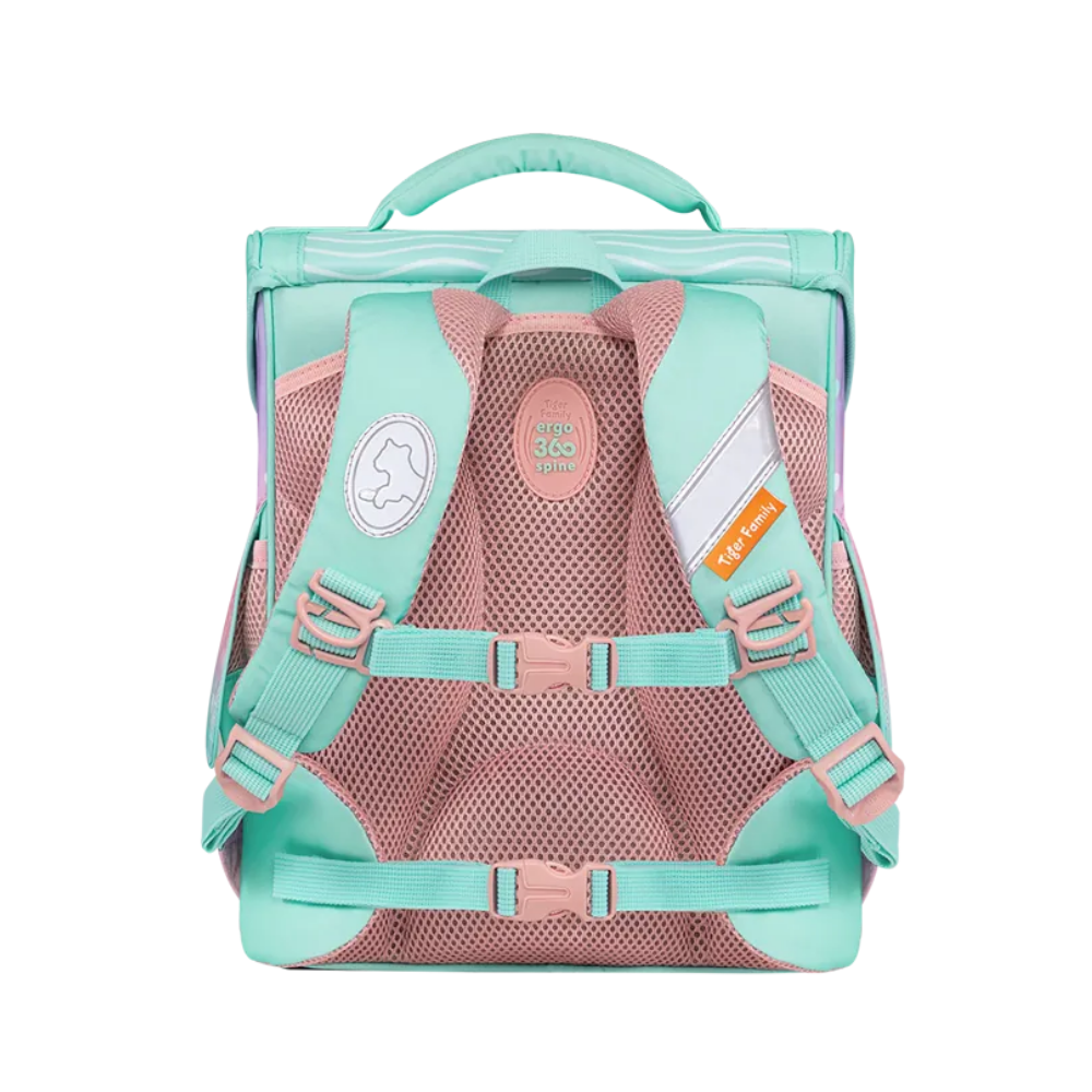 Cặp Chống Gù Jolly Schoolbag Pro 2 - Peach Waves - Go Green - Tiger Family TGJL-080A