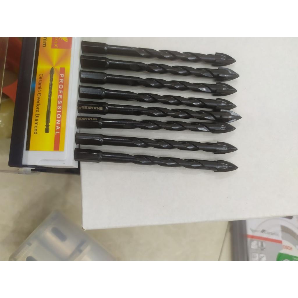 Combo 4 đầu mũi khoan đa năng 6 8 10 12