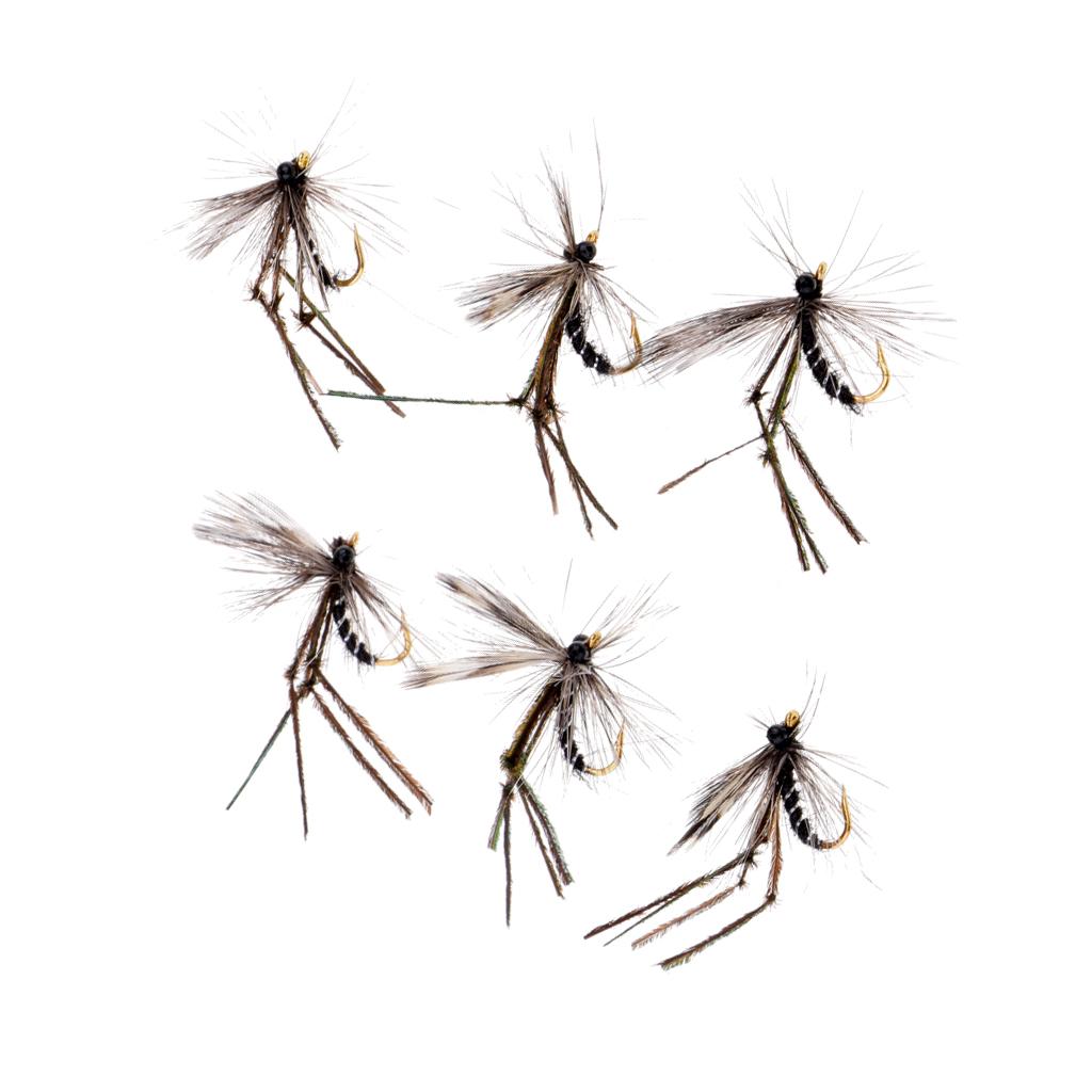 6 Pieces Fly Fishing Flies   Hook Lures Dry Flies Mosquito Lure