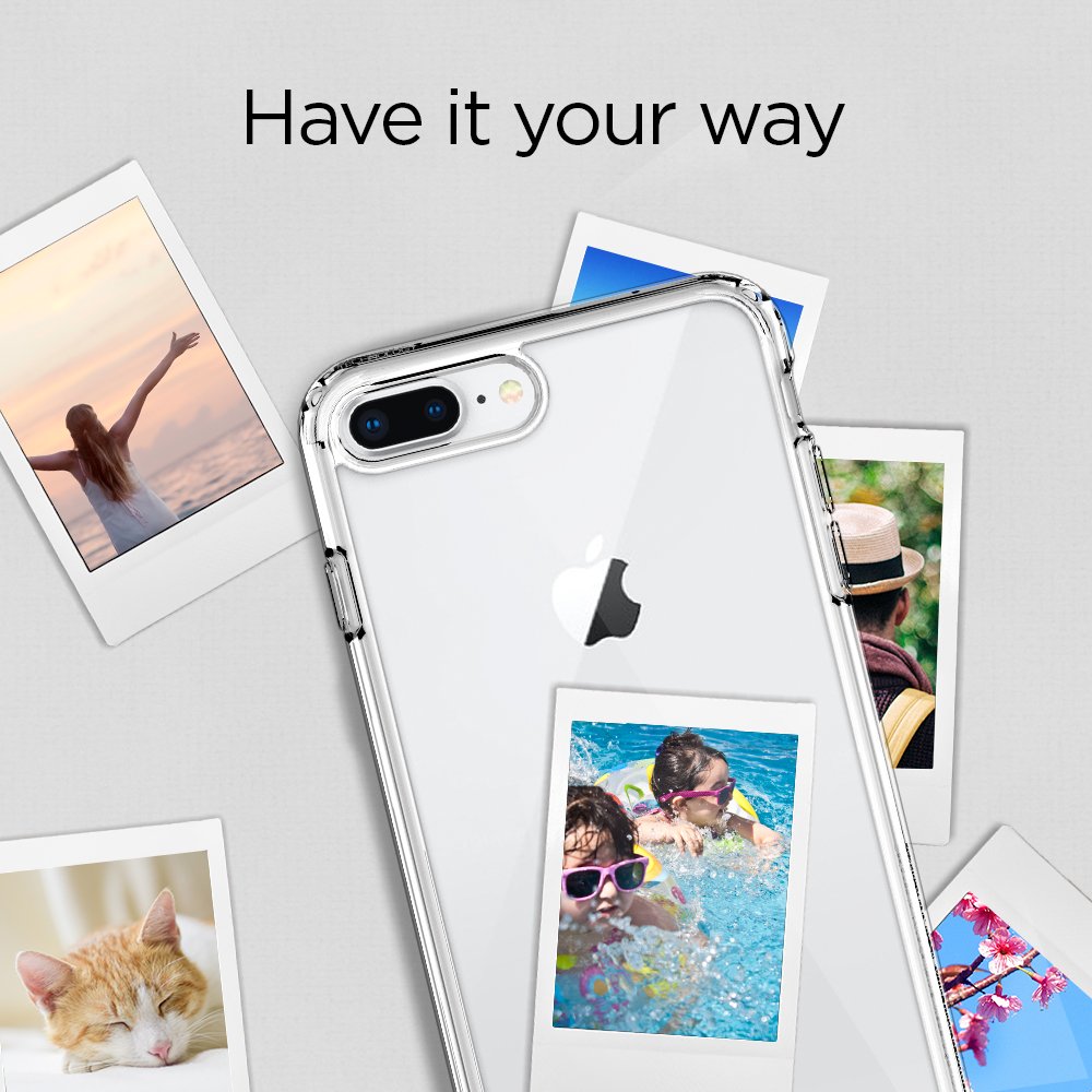 Ốp lưng silicon chống sốc cho iPhone 7 Plus / iPhone 8 Plus hiệu Likgus Crashproof - Hàng nhập khẩu