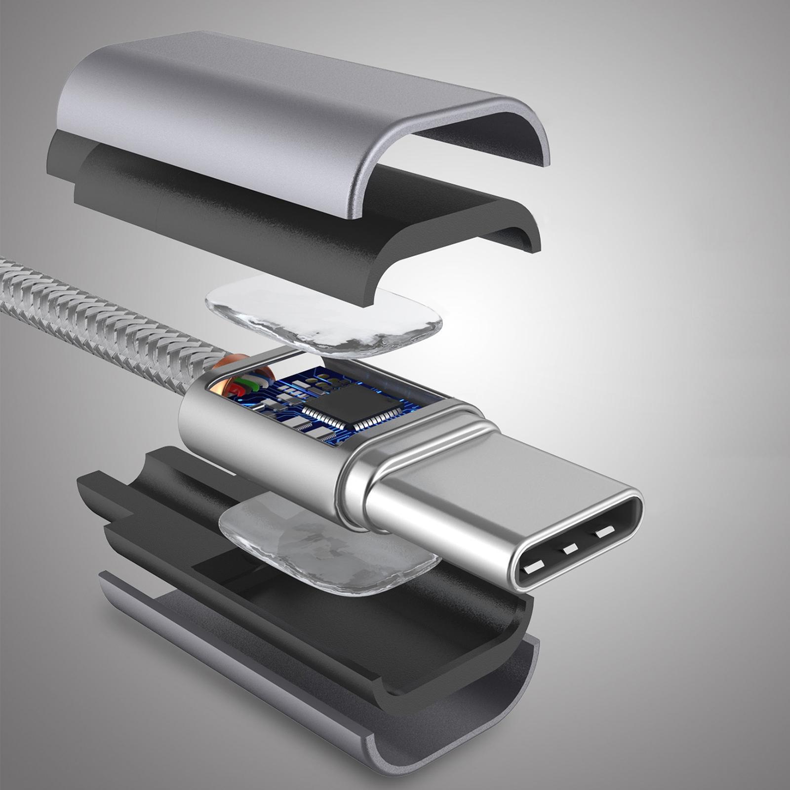 USB C to 3.5mm Audio AUX Cable HiFi Sound for  Phones Laptop