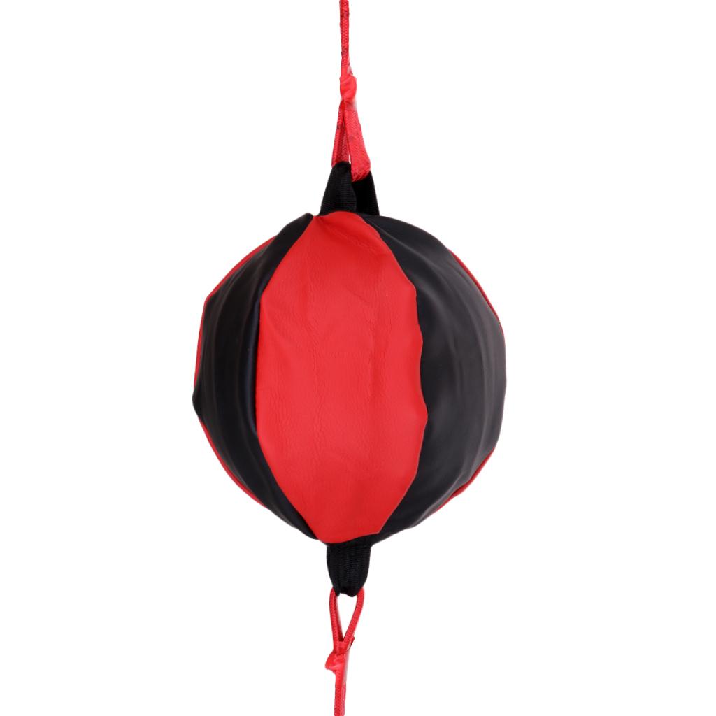 Boxing Speed Ball MMA Double End Punch Bag Floor to Ceiling Rope Training Punching Workout Fitness