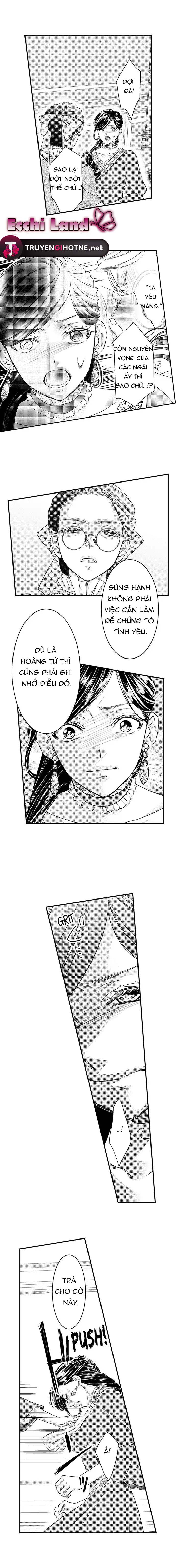 chuyển sinh vào thế giới khác ~ nếu muốn trở thành nữ hoàng hãy tìm cách để được hoàng đế sủng ái vào ban đêm chapter 69.2 4