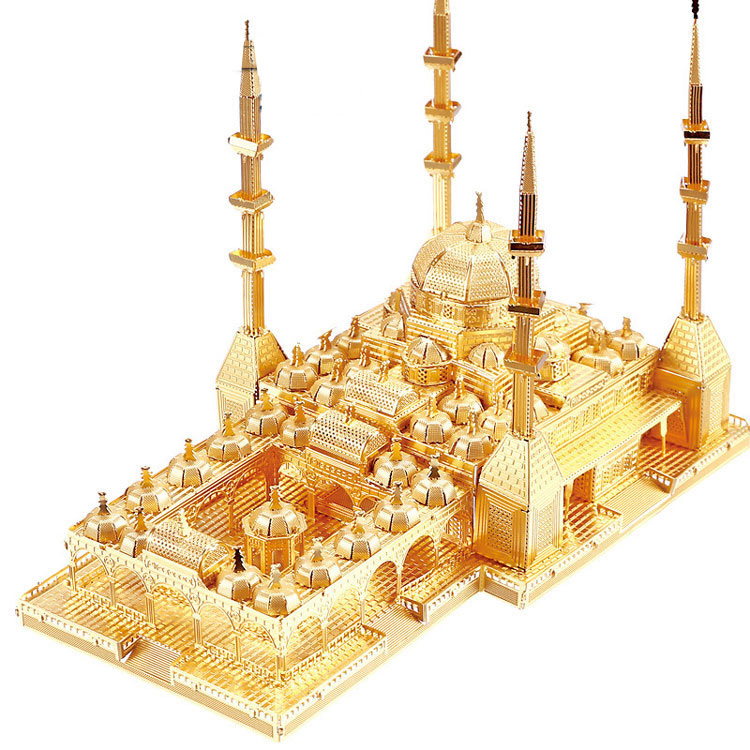Mô hình thép 3D tự ráp nhà thờ hồi giáo Chechnya Mosque