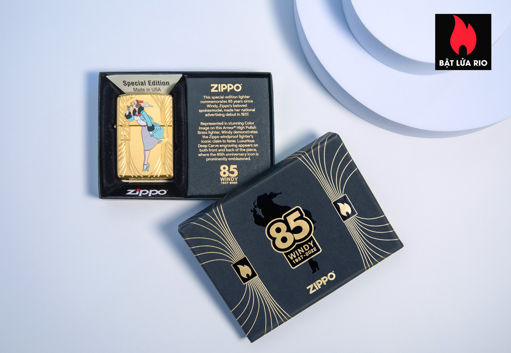 Bật Lửa Zippo 48413 – Zippo Windy 85th Anniversary Collectible