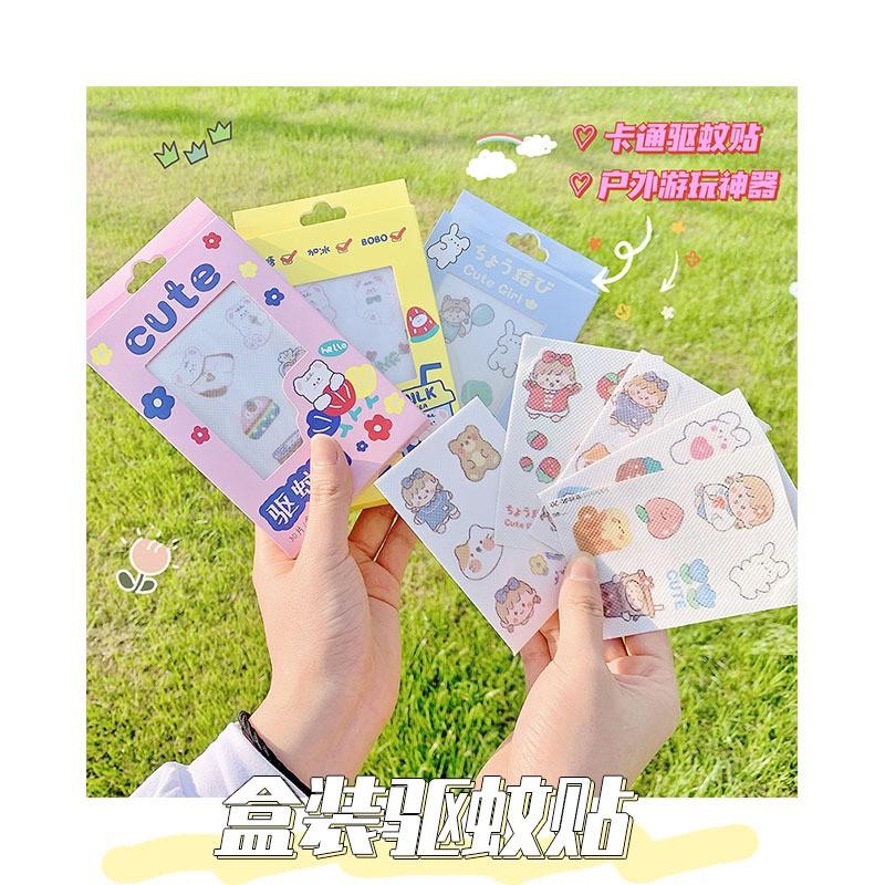 Hộp 30 miếng dán Sticker chông muỗi và bọ ngoài trời