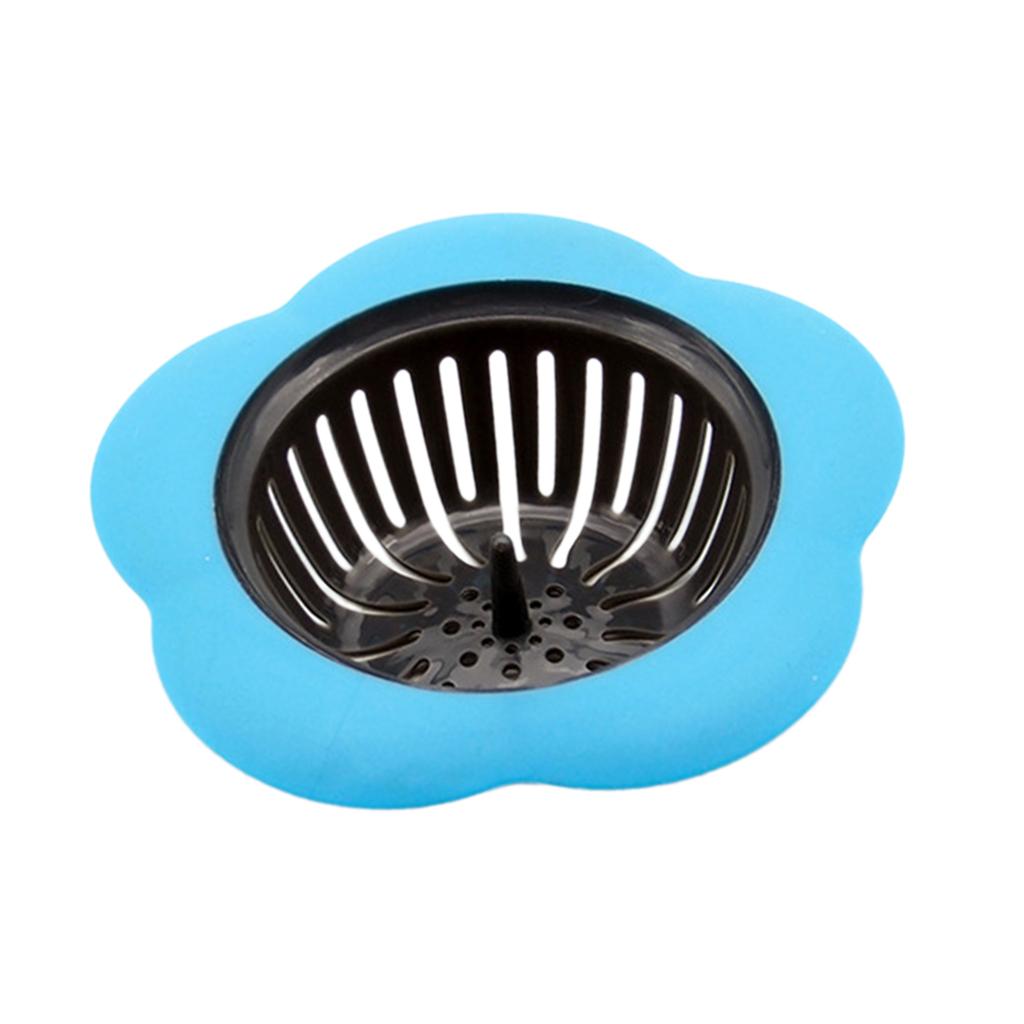 2Pcs Kitchen Drain Shower Tub Strainer Cover Sink Trap Basin Stopper
