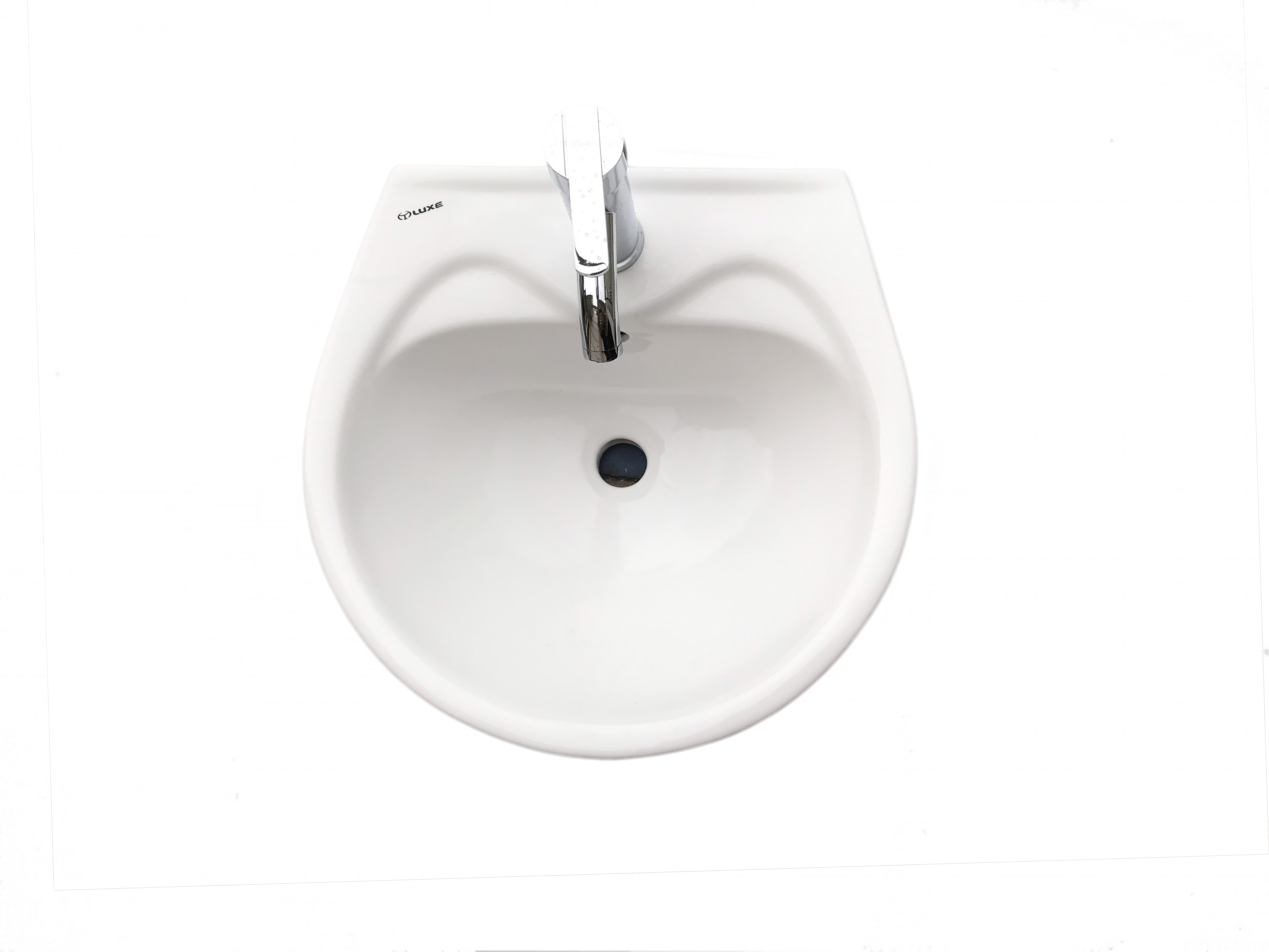 Chậu Lavabo 1 lỗ cao cấp LUXE C01