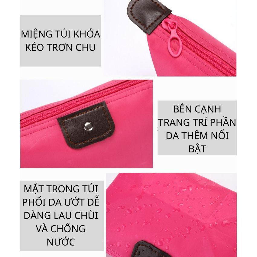 Túi Đựng Mỹ Phẩm Đồ Trang Điểm Nhỏ Gọn Có Khóa Kéo  Dễ Thương SUNOSTORE TMP01