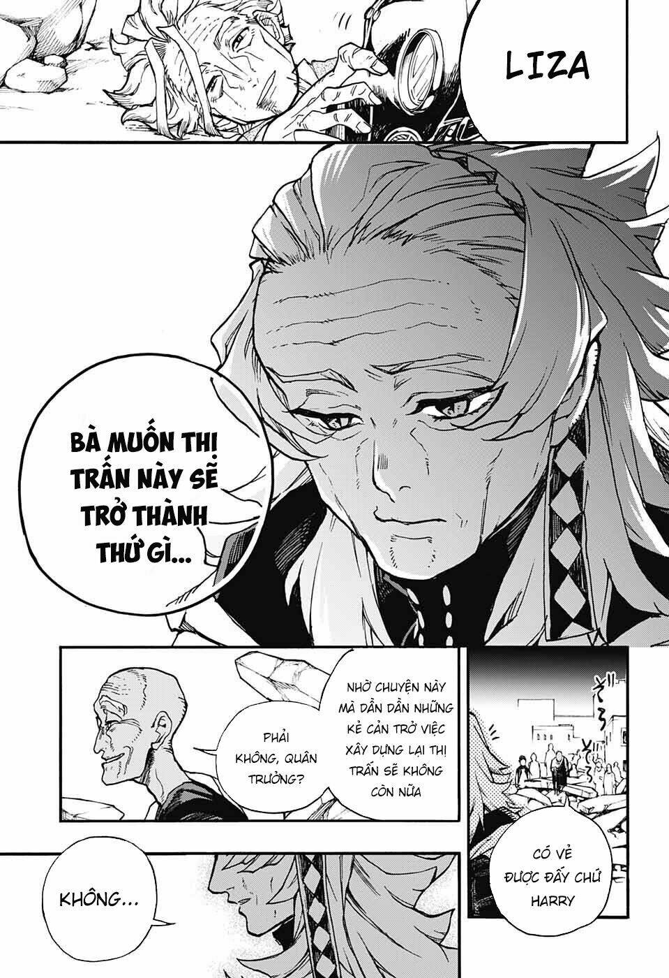 những bức họa quái dị của phù thủy chapter 11 22