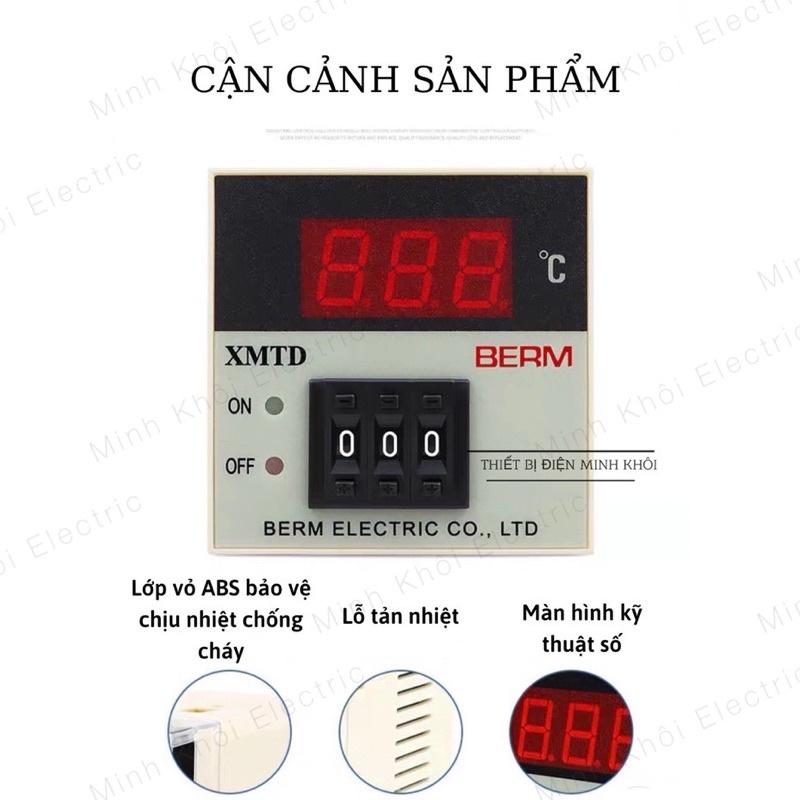 Đồng Hồ Nhiệt Độ Berm XMTD-2001, bộ điều khiển nhiệt độ xmtd-2001,đồng hồ hiển thị và điều khiển