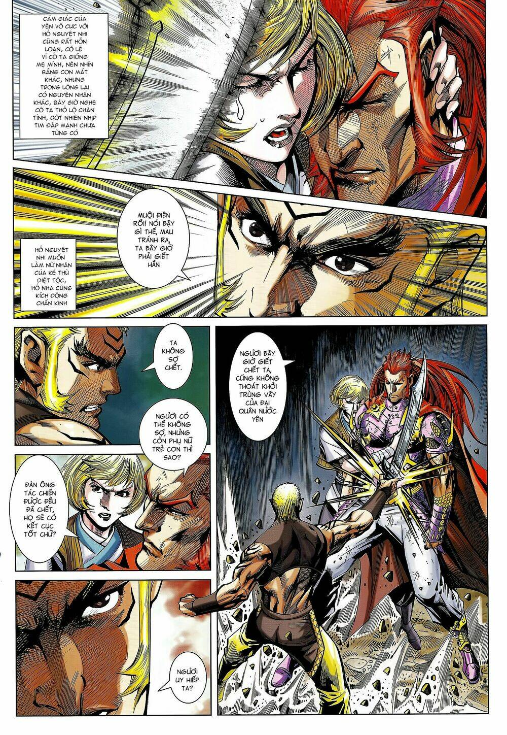 xuân thu mãnh sĩ chapter 16.1 6