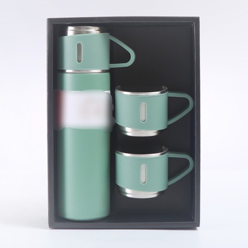 Bình giữ nhiệt 500ml tặng kèm 2 cốc - sang trọng - chắc chắn - có thể làm quà tặng rất ý nghĩa