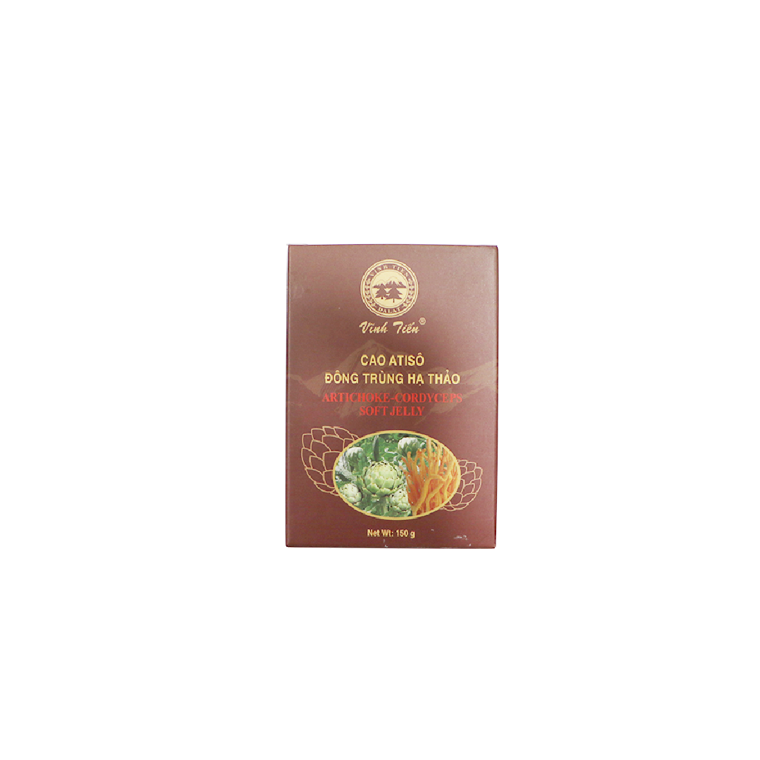 Cao Mềm Atiso - Đông Trùng Hạ Thảo Vĩnh Tiến (Lọ 150g)