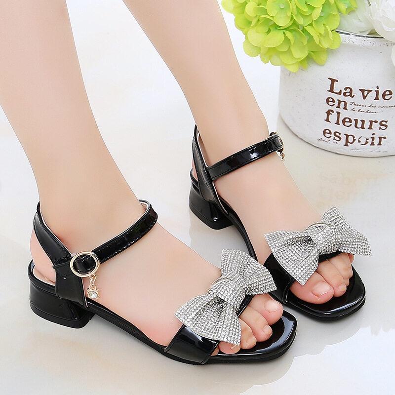 Giày dép Trẻ Em Gái sandal Mới phong cách Hàn Quốc 21384