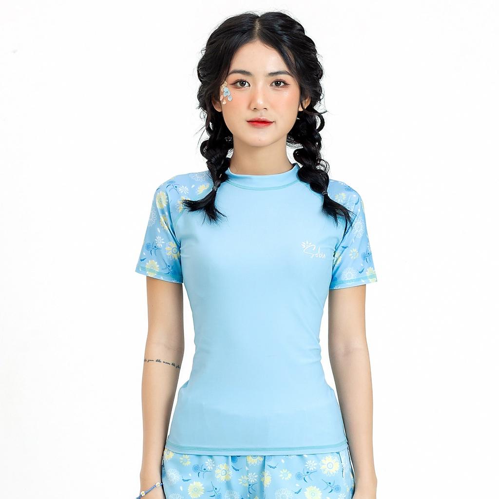 Áo bơi nữ tay ngắn Iceberg Piona Sobie