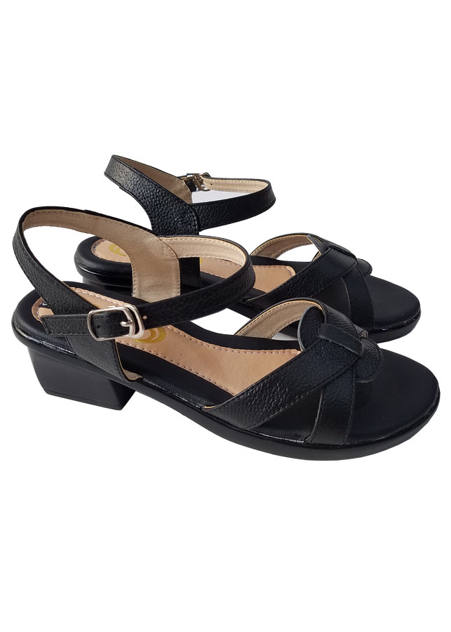 Giày Sandal Cao Gót Da Bò Thật BIGGBEN SDCG70