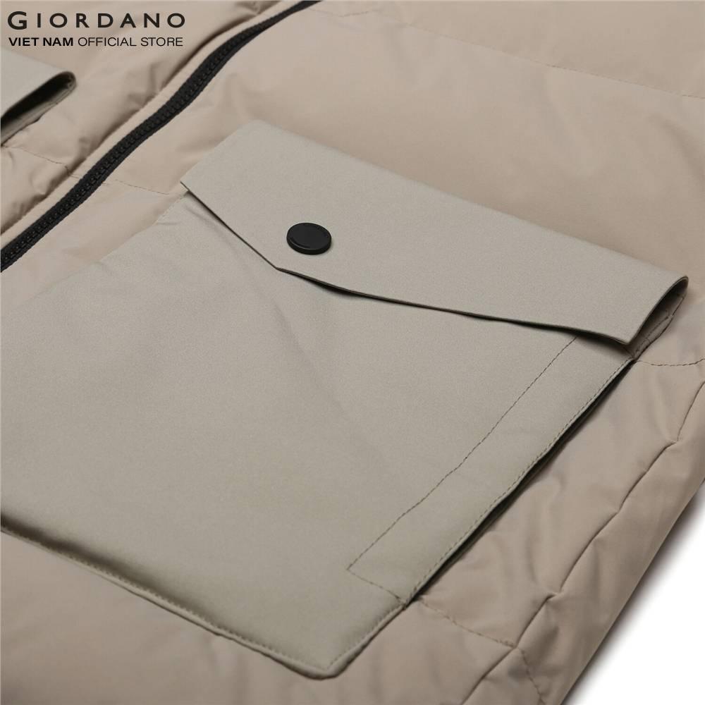 Áo Khoác Chần Bông Chống Thấm Nước Nam Giordano 01071618