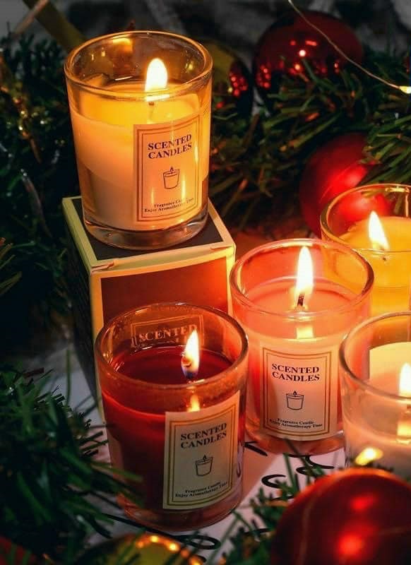 Nến thơm thiên nhiên cao cấp sáp dừa mùi hương nhẹ nhàng ấm áp OLAPLE N012 - Hàng nhập khẩu