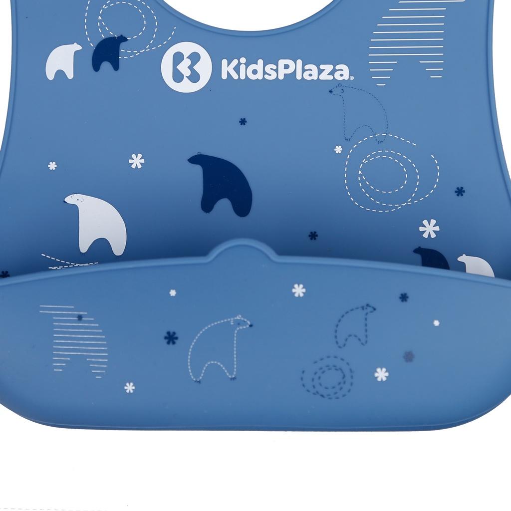 Yếm ăn silicon Kids Plaza BIB023 (Nhiều mẫu