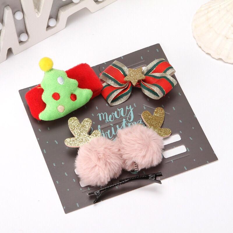 Set 4 món phụ kiện noel siêu đáng yêu