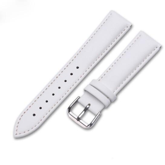 Dây da đồng hồ nam nữ DA BÒ THẬT MỊN 4 lớp, siêu mềm KHÓA CÀI thép không gỉ 316L