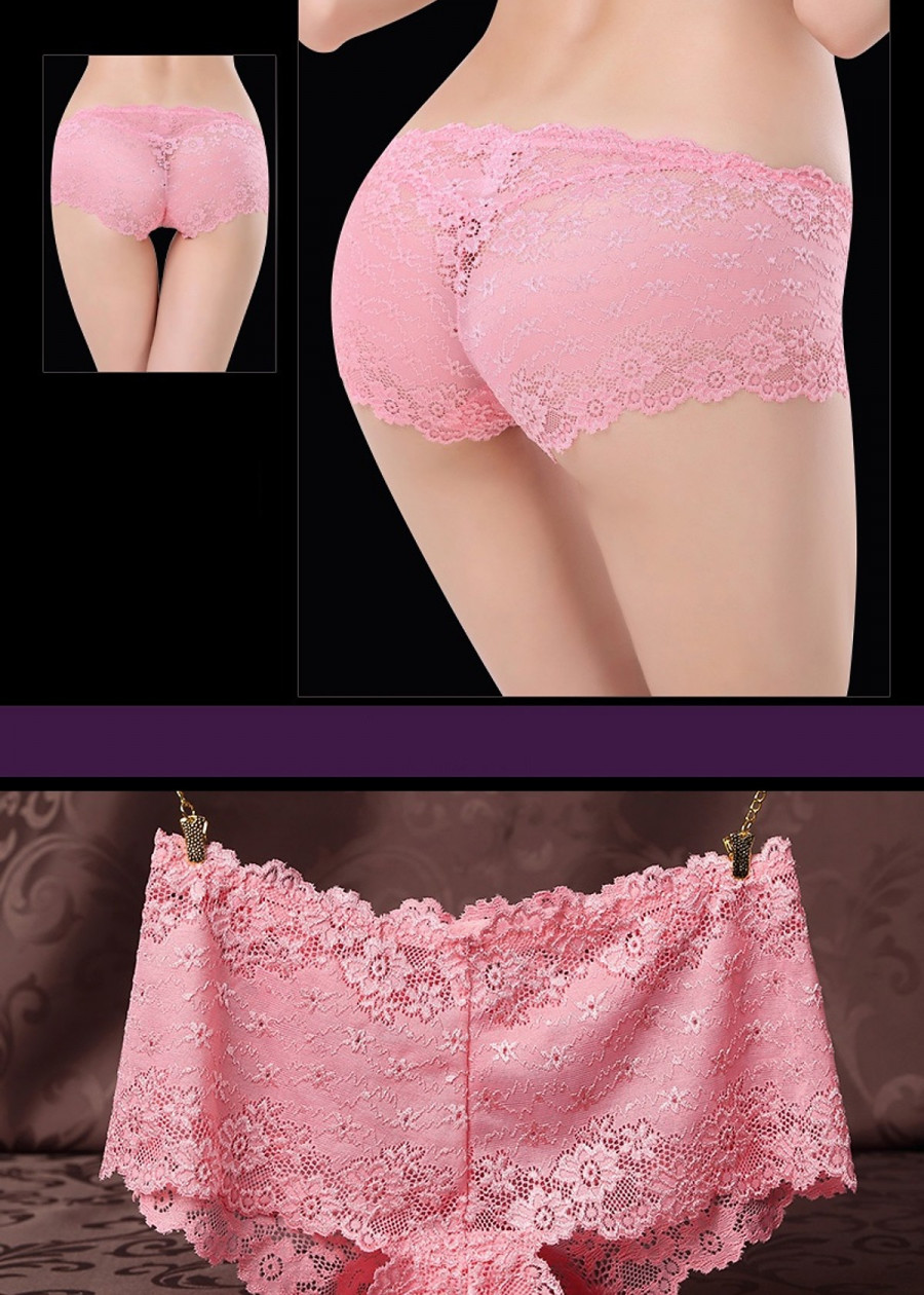 ComBo 10 Quần Lót Nữ Su Ren Không Đường May