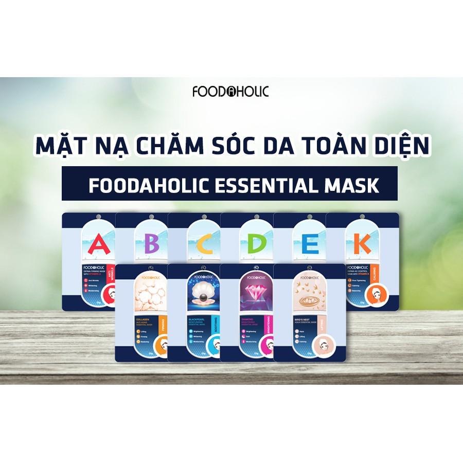 Combo 5 Mặt Nạ Giấy Chăm Sóc Da Toàn Diện Foodaholic Mask 23g x 5