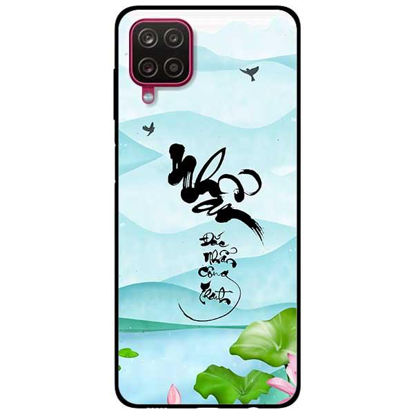 Ốp lưng dành cho Samsung Galaxy A12 / A21s / A31 - Thư Pháp Nhẫn