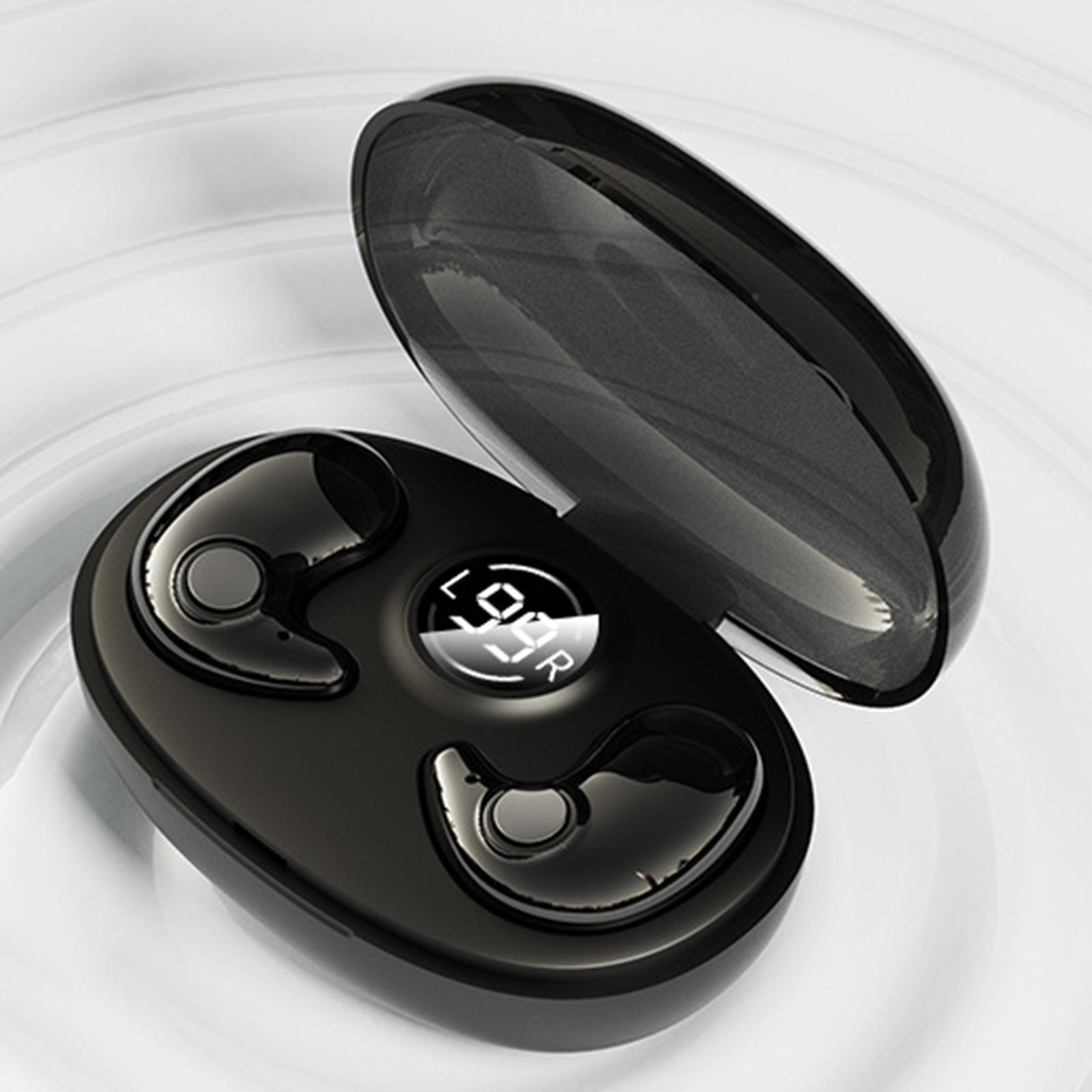 Bluetooth  Earpiece Stereo Noise Cancelling Mini Noise Blocking Earbuds Gaming Earphones for Sleeping Computer Music Working