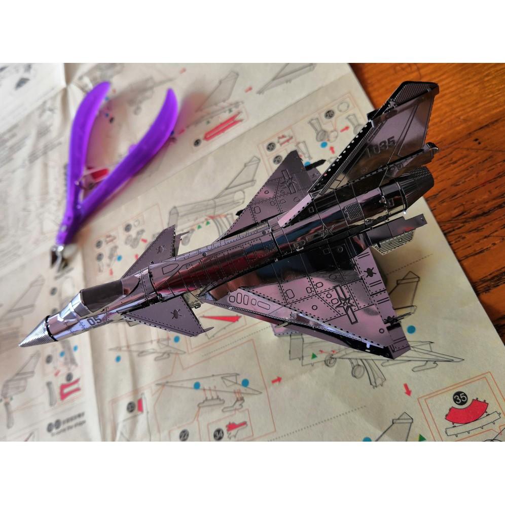 Mô Hình Lắp Ráp 3d Máy Bay Tiêm Kích J-10B