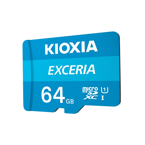 Thẻ nhớ 64GB Micro SDHC Exceria UHS-1 C10 100MB/s Kioxia (Không có Adapter) - Hàng Chính Hãng