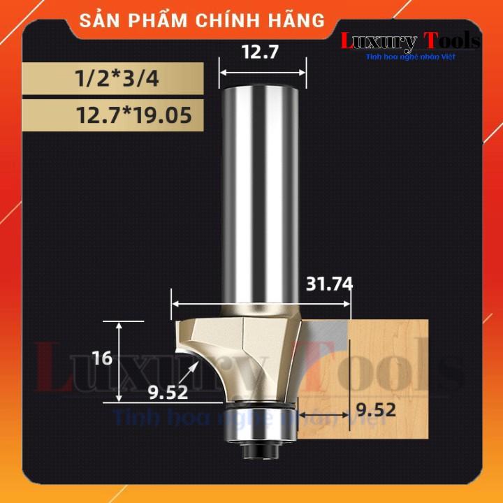 Mũi soi gỗ Tideway - mũi soi bo mép cạnh ván,bo cột tay ghế,bo song tròn,... cao cấp hàng nhập khẩu tận gốc