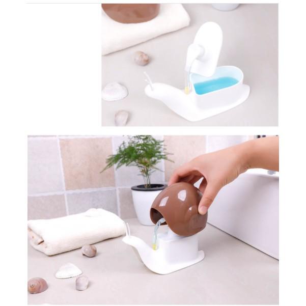 Hộp nhả nước rửa tay, nước rửa bát hình ốc sên