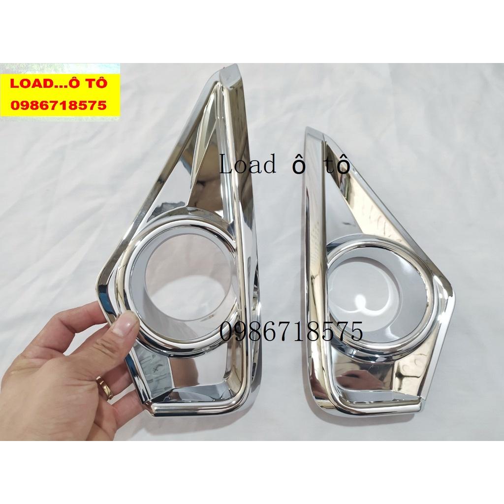 Ốp Viền Đèn Gầm Trước Xe Toyota Veloz 2022-23 Mẫu Nhựa ABS Mạ Crom Sáng Bóng