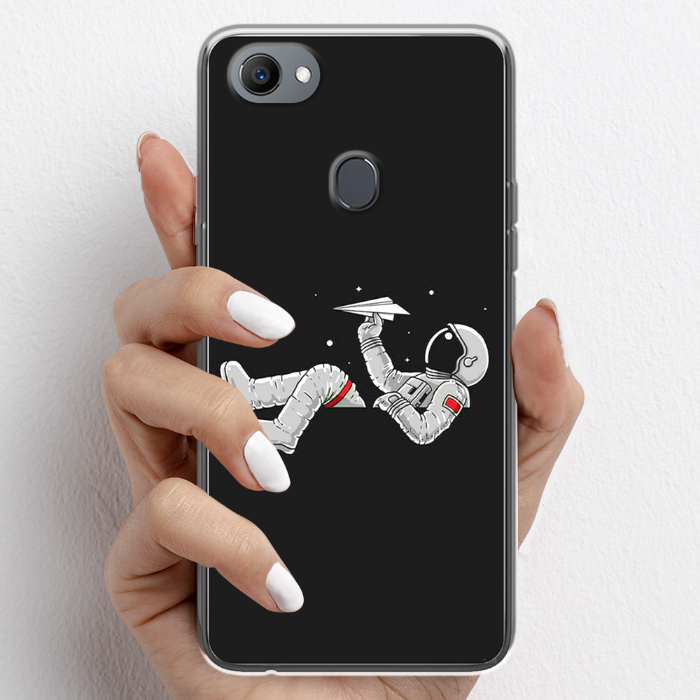 Ốp lưng cho Oppo F7, Oppo F7 Youth nhựa TPU mẫu Phi hành gia
