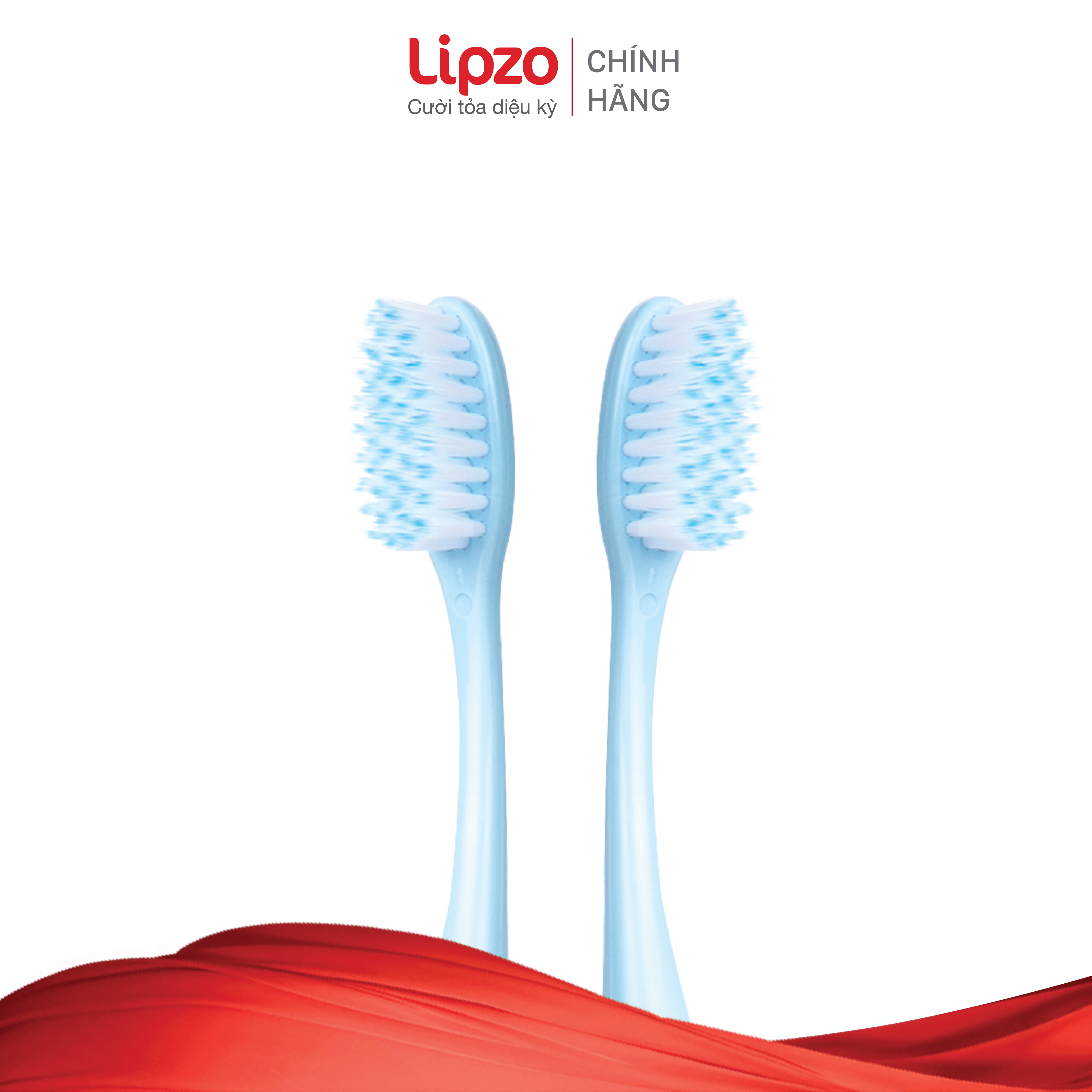 Combo 3 Bàn Chải Đánh Răng LIPZO Flex Khay Công Nghệ Lông Chỉ Tơ Nha Khoa Dành Cho Người Lớn