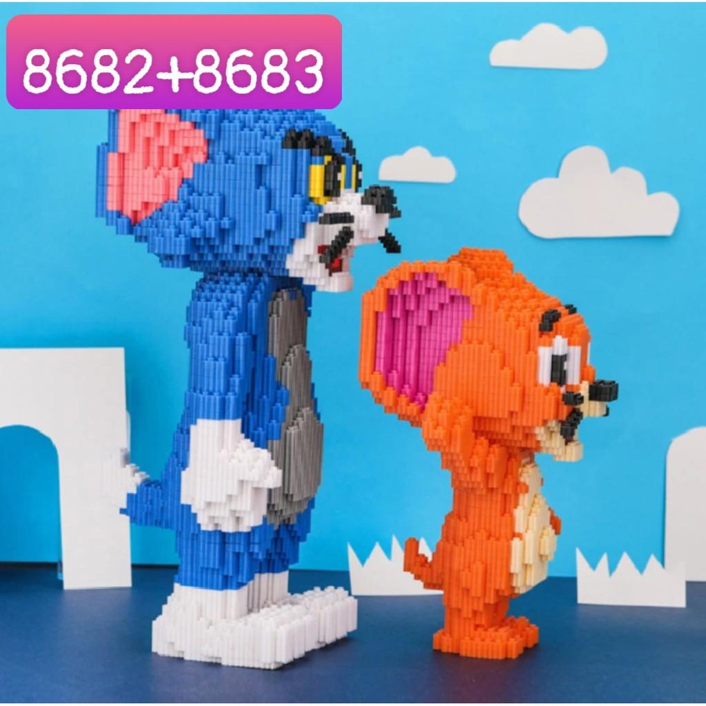 - Lắp Ráp Xếp Hình Nanoblocks Nhân vật hoạt hình cartoon - 1 hộp 1 con