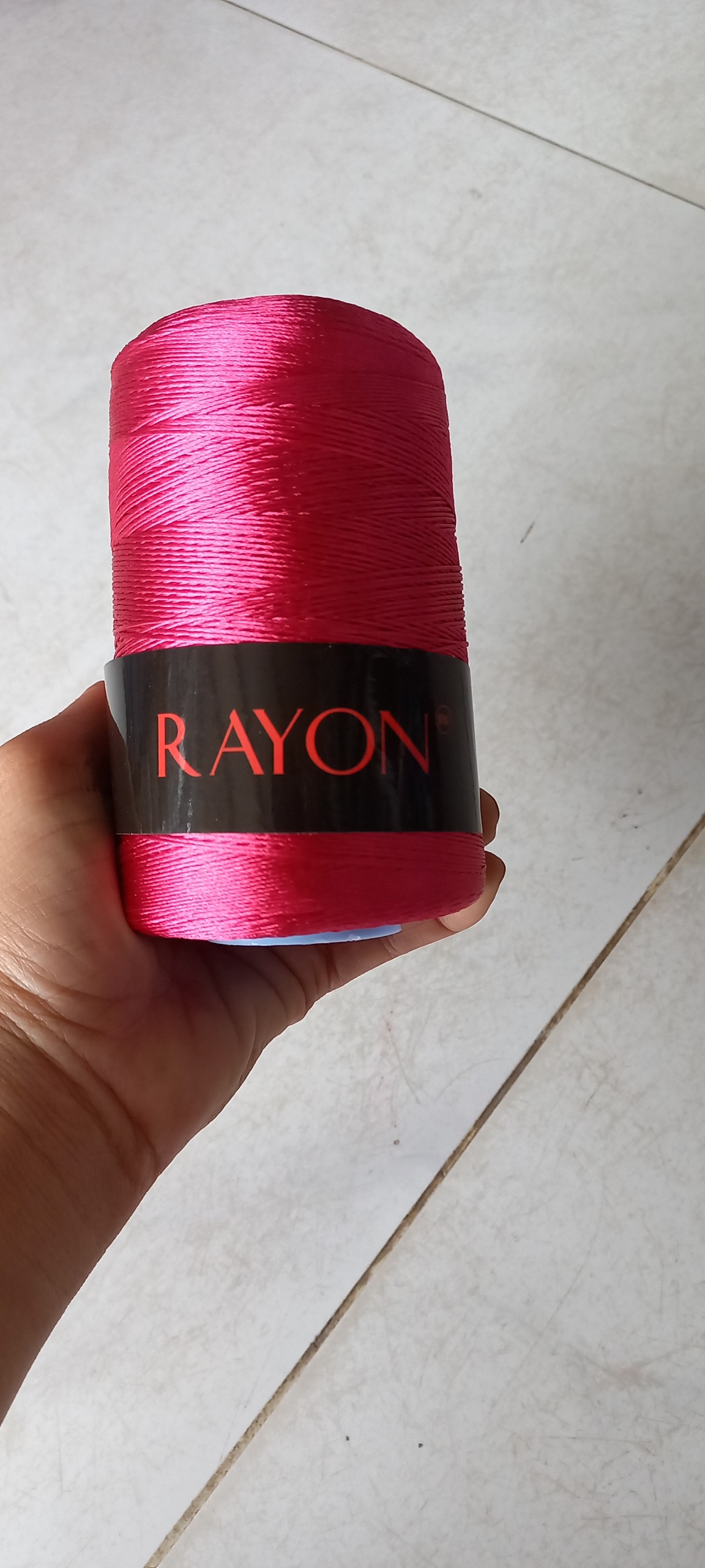 Sợi rayon dùng trong đan móc màu số 5