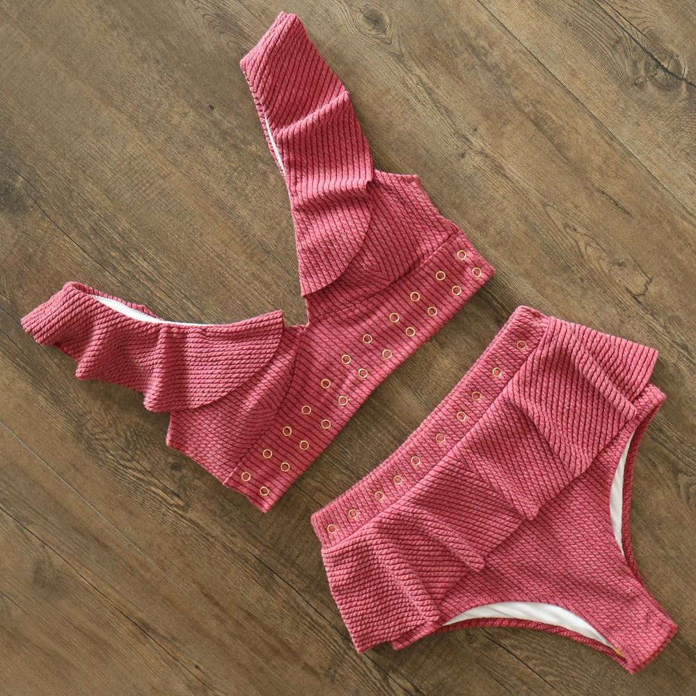 2020 Mới Cao Cấp Đồ Bơi Bikini Nữ Đồ Bơi Đẩy Lên Bikini Nữ Bộ Đồ Tắm Biquini Rũ Bikini Mùa Hè Mặc Đi Biển
