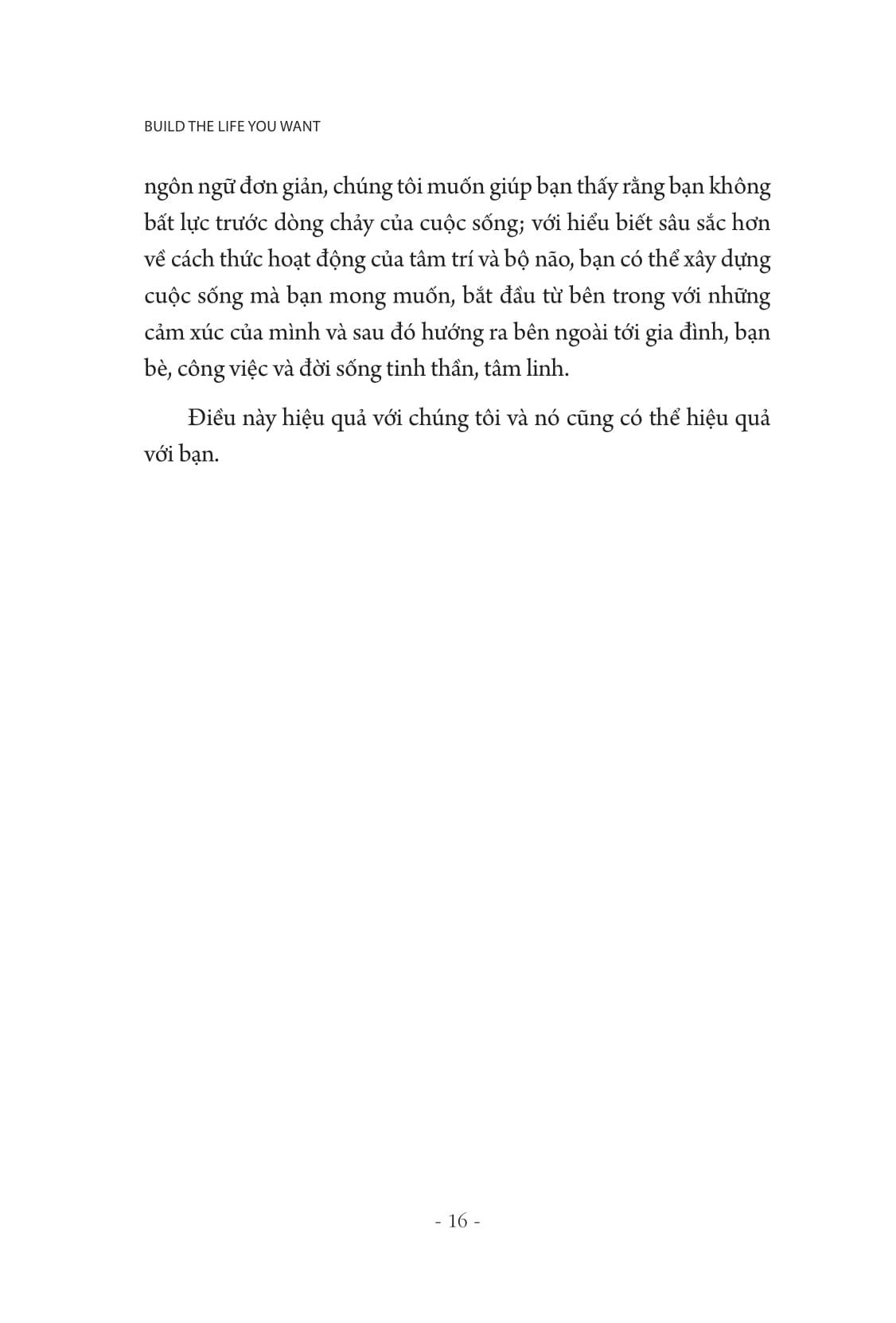 Sách - Build The Life You Want - Nghệ Thuật Sống Hạnh Phúc Dưới Góc Nhìn Khoa Học