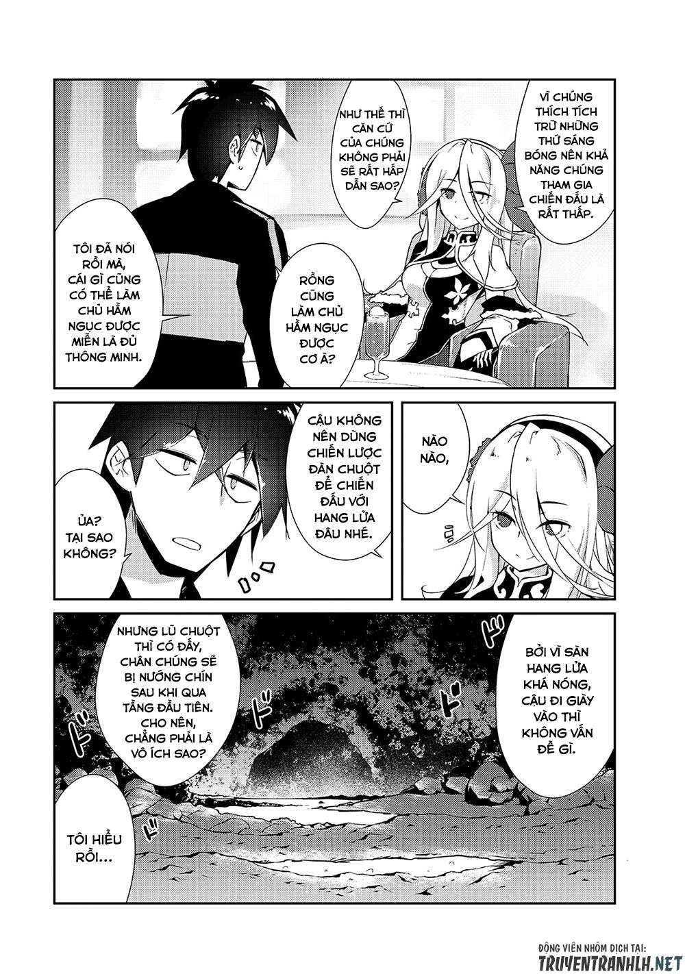 chủ nhân của mê cung rất lười chapter 18 19