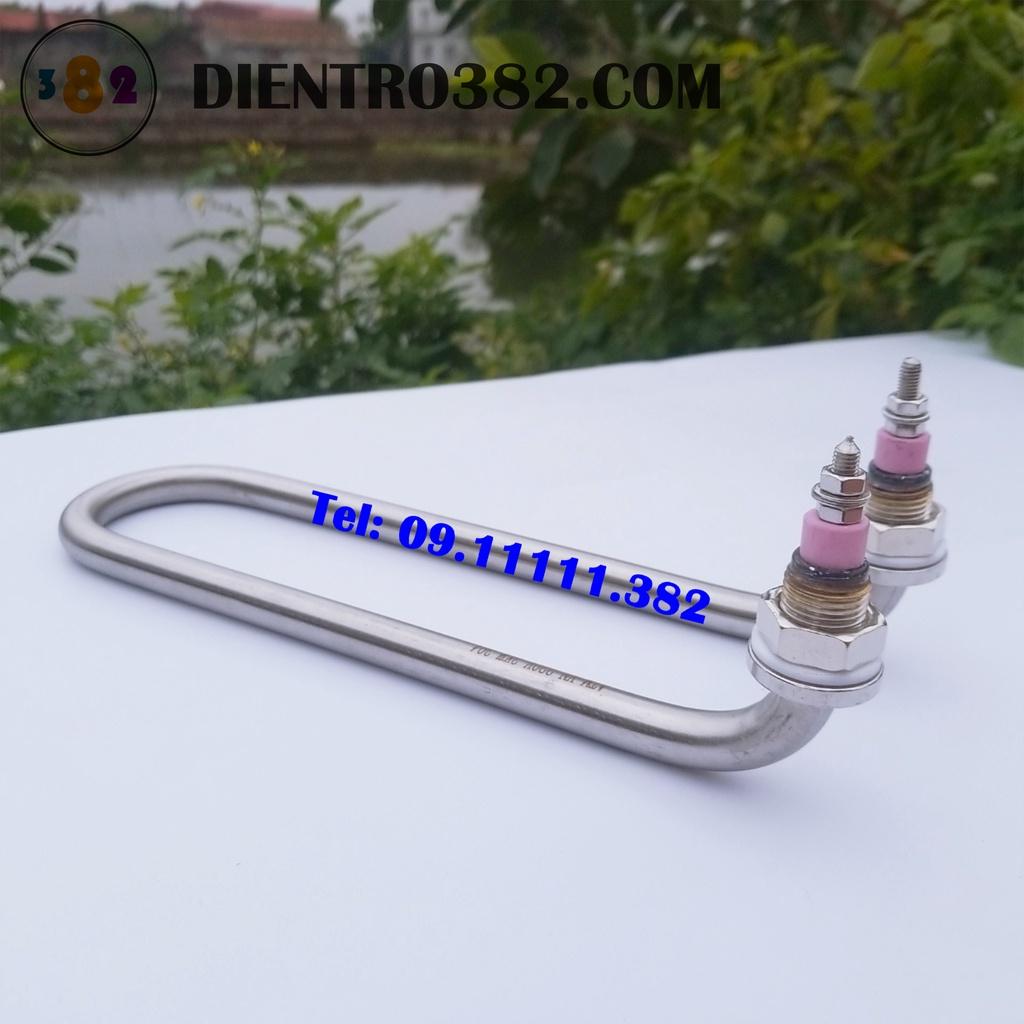 Điện trở chữ U quỳ, may so chữ U chân cụp cho nồi phở và đun nước sôi chất liệu inox 304